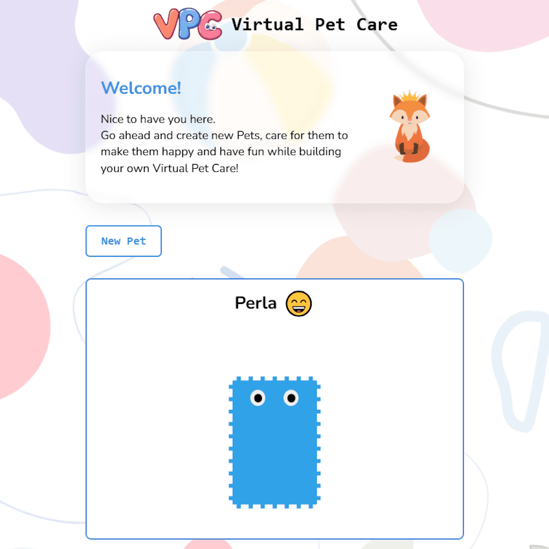 Virtual Pet Care Cover Image